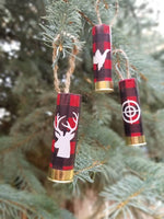 Shotgun Shell Christmas Ornaments