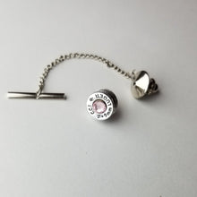 Bullet Tie Tack with Chain