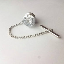 Bullet Tie Tack with Chain