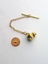 Bullet Tie Tack with Chain