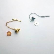 Bullet Tie Tack with Chain